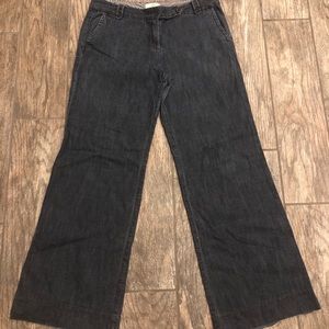 LOFT Marisa Fit Denim Trouser Size 8